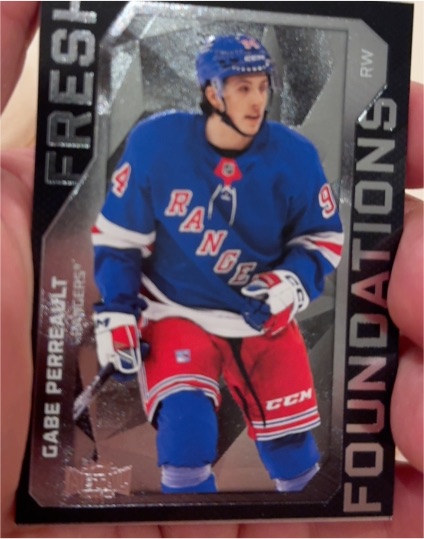 2025-26 Upper Deck Metal Universe #FF-12 Gabe Perreault Fresh Foundations — front