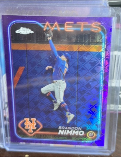 2024 Topps Chrome #233 Brandon Nimmo — front