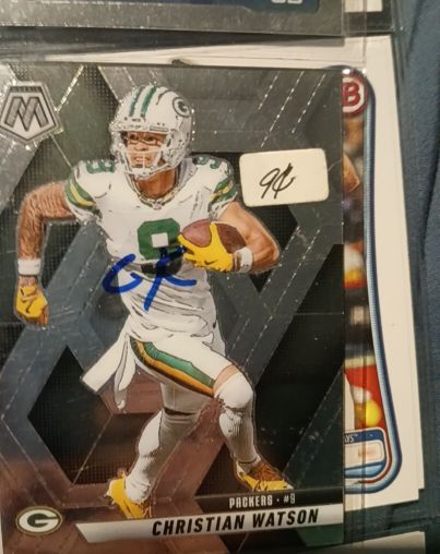 2025 Panini Mosaic #242 Christian Watson — front