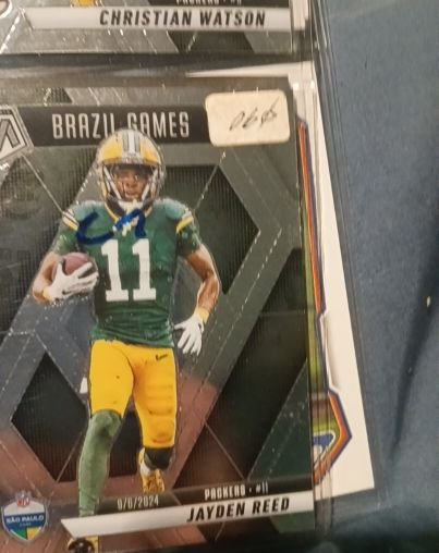 2025 Panini Mosaic #264 Jayden Reed Brazil Games — front