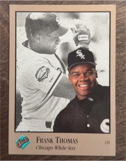 1992 Leaf Studio #159 Frank Thomas — front