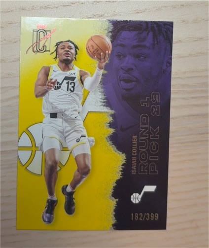 2026 Topps Signature Class #5 Isaiah Collier — front