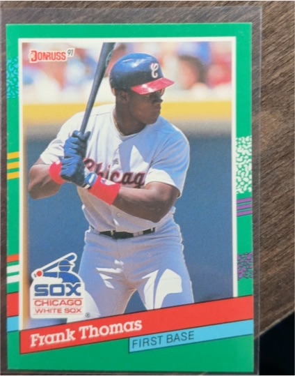 1991 Donruss #477 Frank Thomas — front