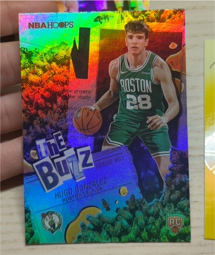 2025-26 Topps NBA Hoops #TB-28 Hugo Gonzalez — front