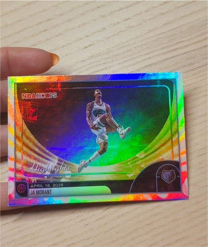 2025-26 Topps NBA Hoops #264 Ja Morant Highlights — front