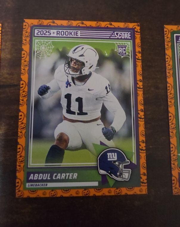 2025 Score A Treat #16 Abdul Carter — front