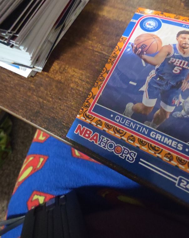 2024-25 Panini Haunted Hoops #179 Quentin Grimes — front