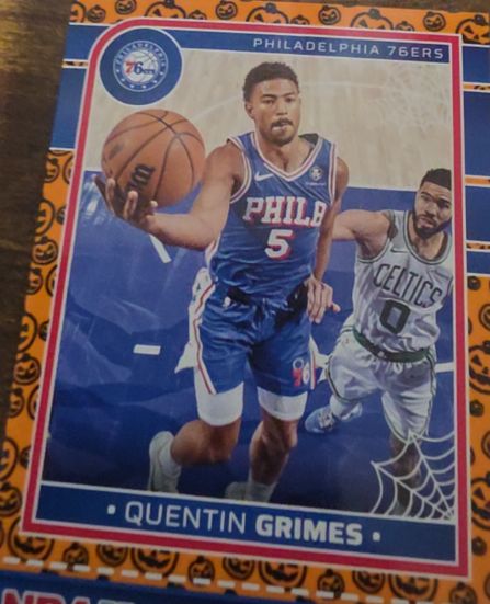 2024-25 Panini Haunted Hoops #179 Quentin Grimes — front