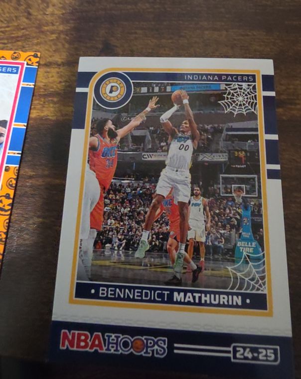 2024-25 Panini Haunted Hoops #82 Bennedict Mathurin — front