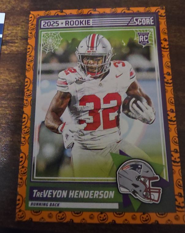 2025 Score A Treat #59 TreVeyon Henderson — front