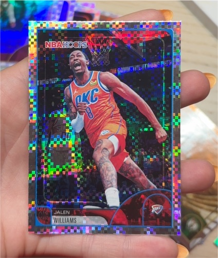 2025-26 Topps NBA Hoops #21 Jalen Williams — front