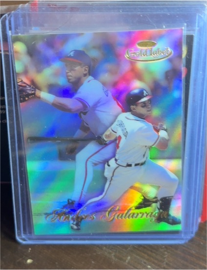1998 Topps Gold Label #4 Andres Galarraga — front