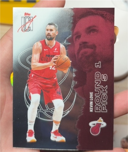 2025-26 Topps Signature Class #15 Kevin Love — front