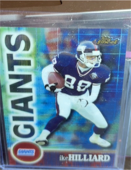 2000 Topps Finest #58 Ike Hilliard — front