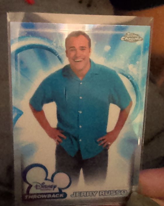 2026 Topps Chrome Disney Channel Throwback #DC-8 Jerry Russo — front