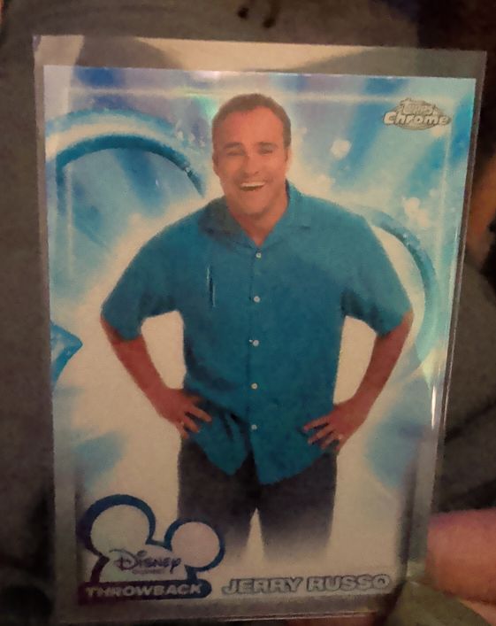 2026 Topps Chrome Disney Channel Throwback #DC-8 Jerry Russo — front