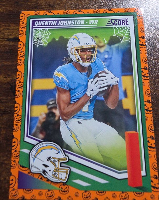 2025 Panini Score-A-Treat #130 Quentin Johnston — front