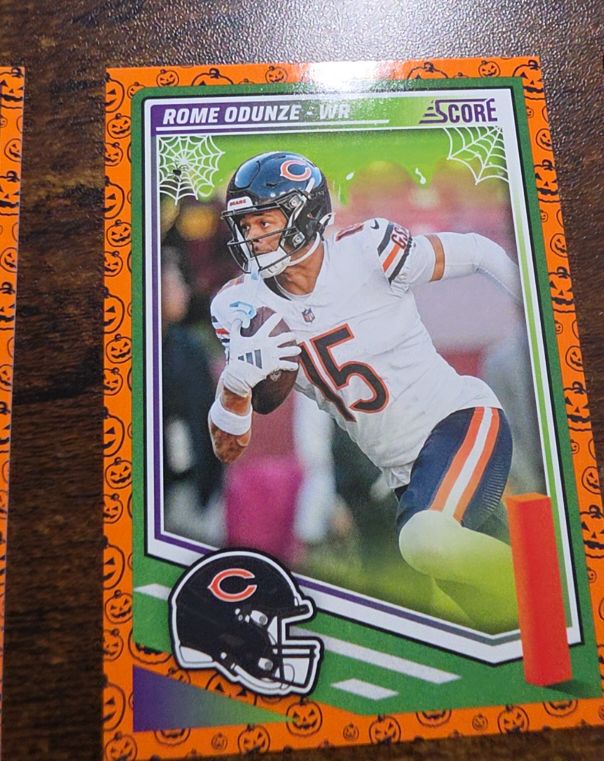 2025 Panini Score-A-Treat #289 Rome Odunze Chicago Bears — front