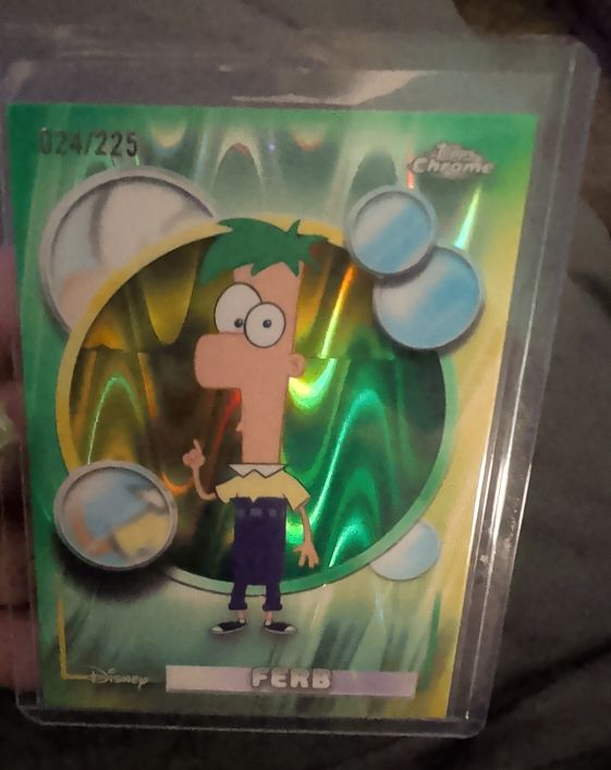 2026 Topps Chrome Disney #116 Ferb — front