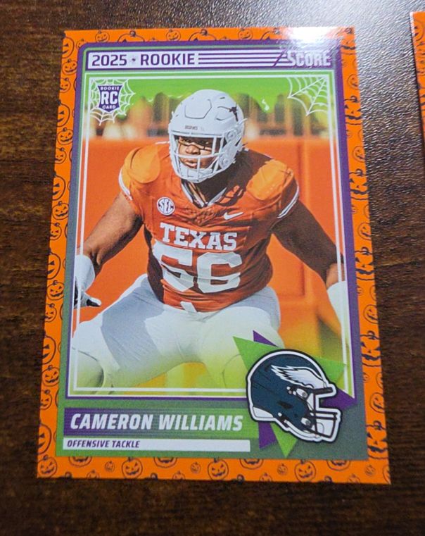 2025 Panini Score #66 Cameron Williams — front
