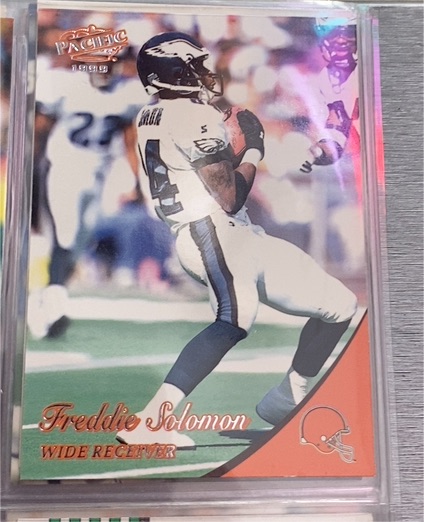 1999 Pacific #106 Freddie Solomon — front