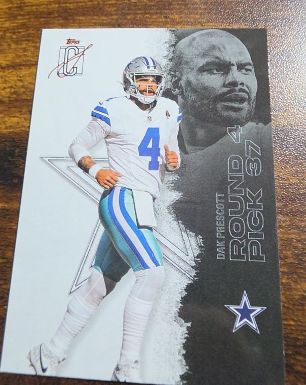 2025 Topps Signature Class #15 Dak Prescott — front