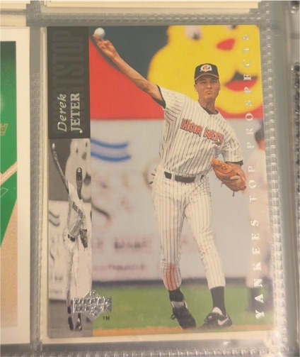 1994 Upper Deck Minor League Baseball #185 Derek Jeter — front