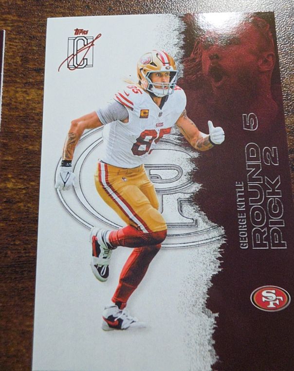 2025 Topps Signature Class #53 George Kittle — front