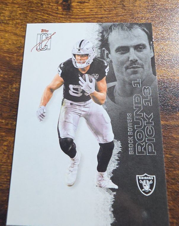 2025 Topps Signature Class #34 Brock Bowers — front