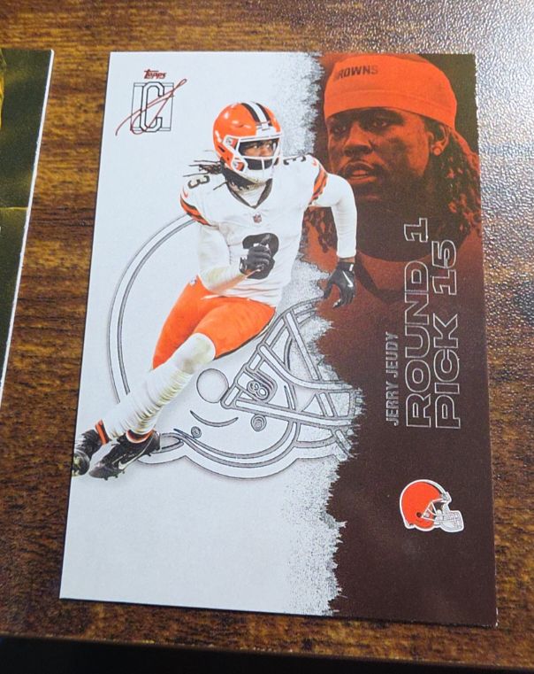 2025 Topps Signature Class #70 Jerry Jeudy — front