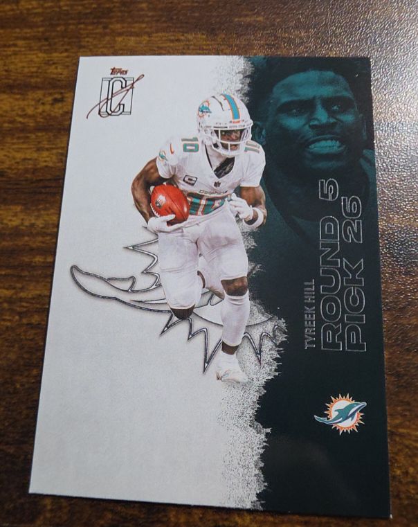 2025 Topps Signature Class #86 Tyreek Hill — front