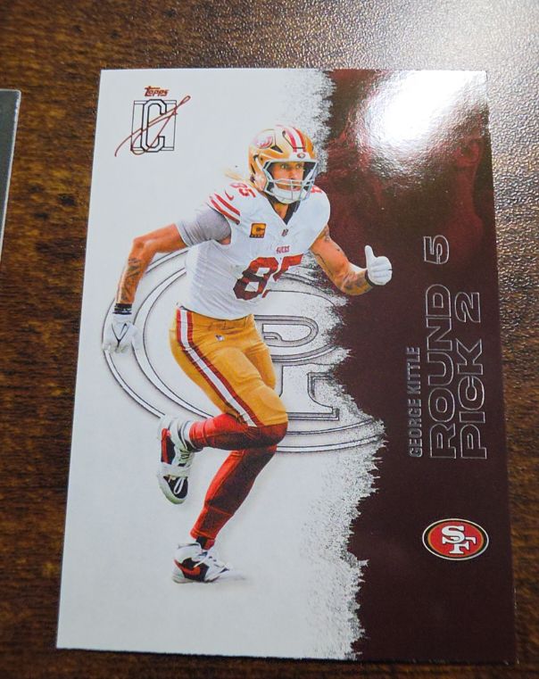 2025 Topps Signature Class #53 George Kittle — front