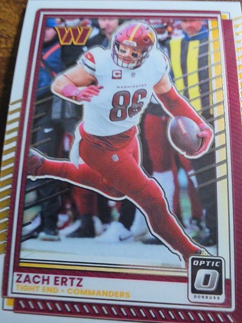 2025 Panini Donruss Optic #156 Zach Ertz — front