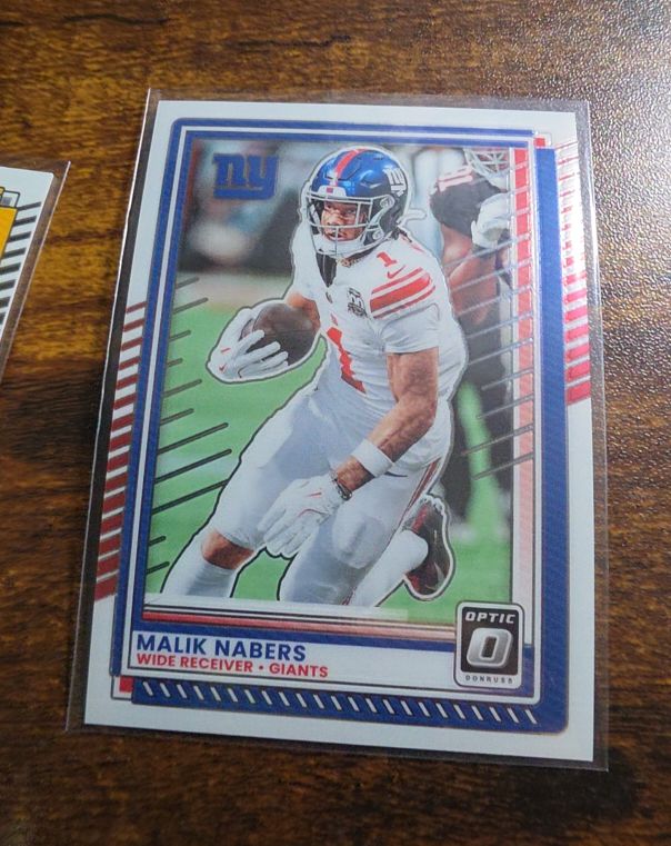 2025 Panini Donruss Optic #182 Malik Nabers — front