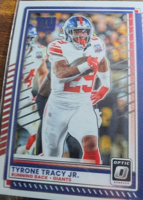 2025 Panini Donruss Optic #6 Tyrone Tracy Jr. — front