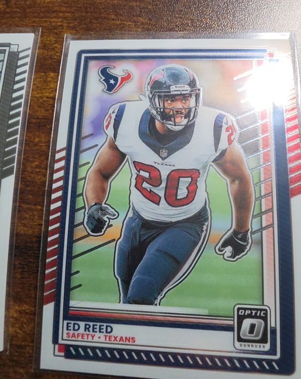 2025 Panini Donruss Optic #125 Ed Reed — front
