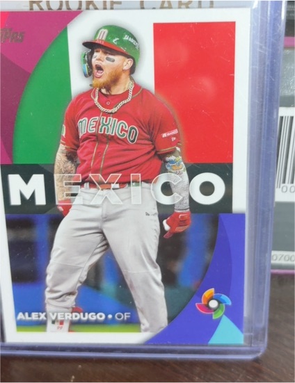 2023 Topps Series 2 WBC Stars #WBC-29 Alex Verdugo Mexico — front