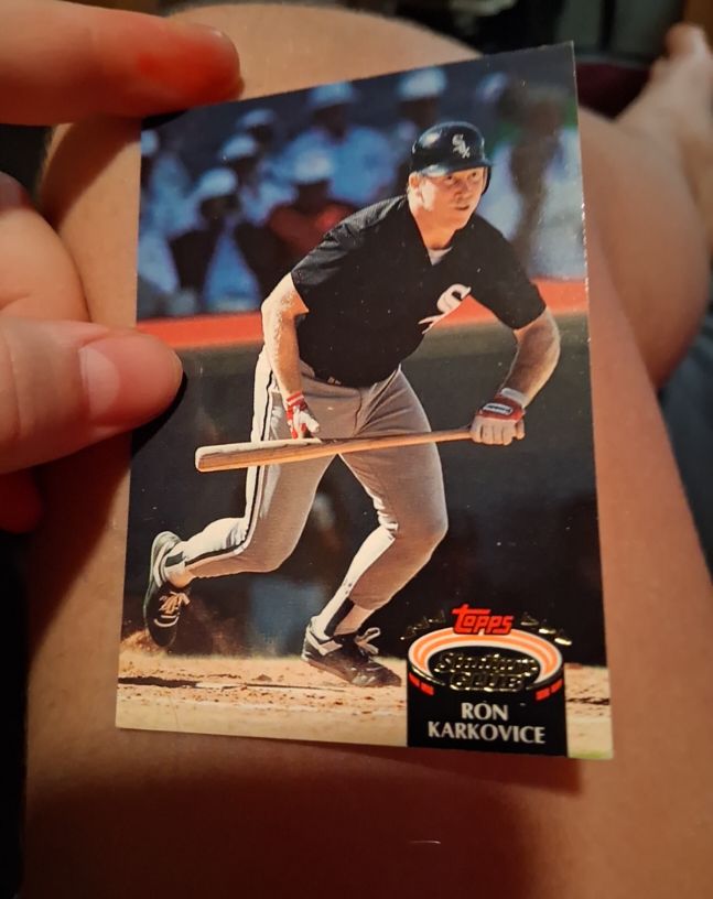 1992 Topps Stadium Club #257 Ron Karkovice — front