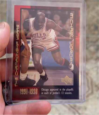 1999 Upper Deck The Championship Years #37 Michael Jordan — front