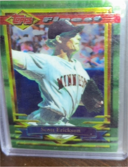 1994 Topps Finest #166 Scott Erickson — front