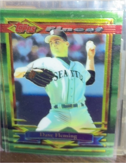 1994 Topps Finest #172 Dave Fleming — front