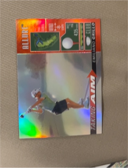 2026 Upper Deck Allure #TA-17 Emiliano Grillo Taking Aim — front