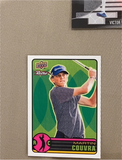 2026 Upper Deck Golf #RG-30 Martin Couvra Retro — front