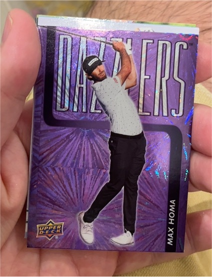 2026 Upper Deck Dazzlers #DZ-4 Max Homa — front