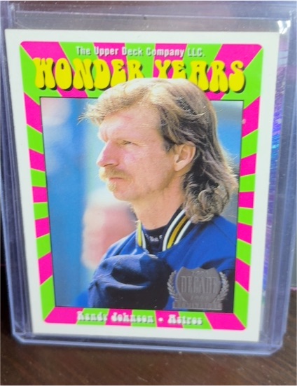 1999 Upper Deck Wonder Years #WY13 Randy Johnson — front