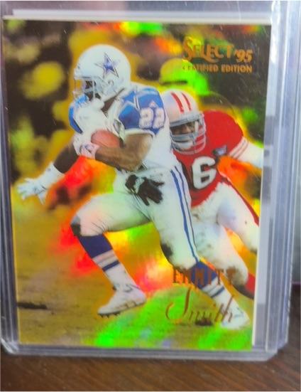 1995 Select Certified Edition #17 Emmitt Smith — front