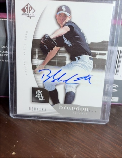 2005 SP Authentic #106 Brandon McCarthy — front