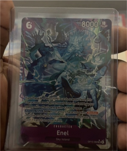 Enel (OP15-060) Alternate Art Adventure on Kami's Island — front