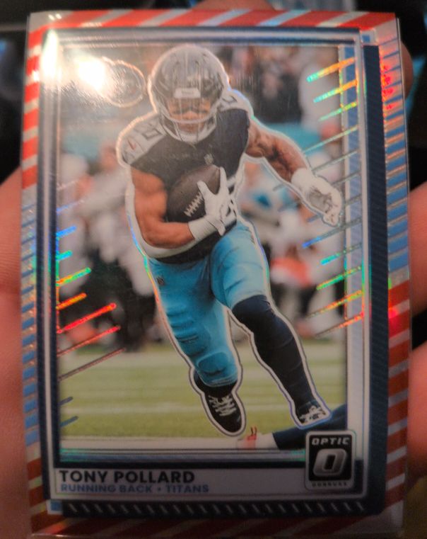 2025 Panini Donruss Optic #181 Tony Pollard — front