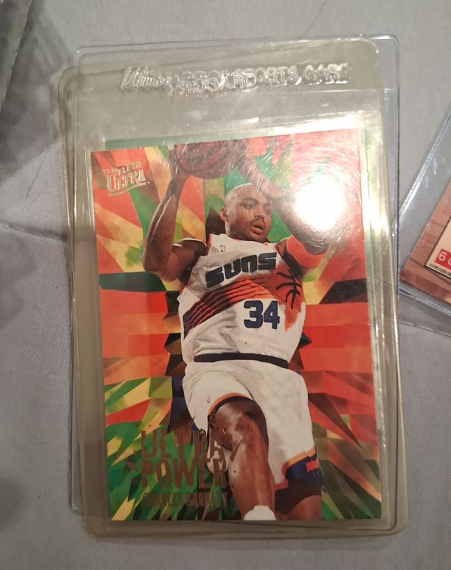 1995-96 Fleer Ultra #1 Charles Barkley Ultra Power Phoenix Suns — front